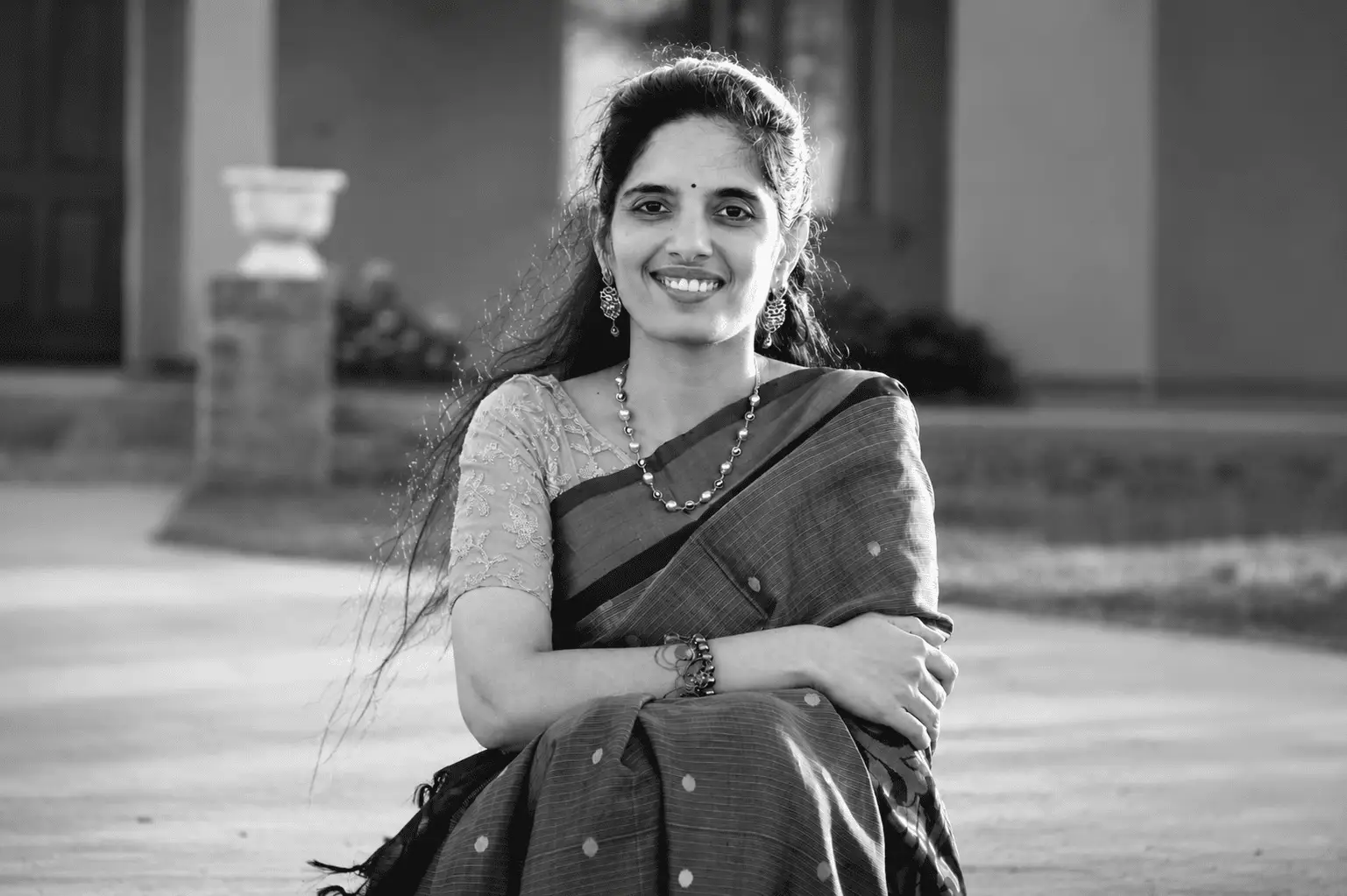 manju's black and white picture